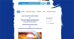 Desktop Screenshot of igh-gmbh.com
